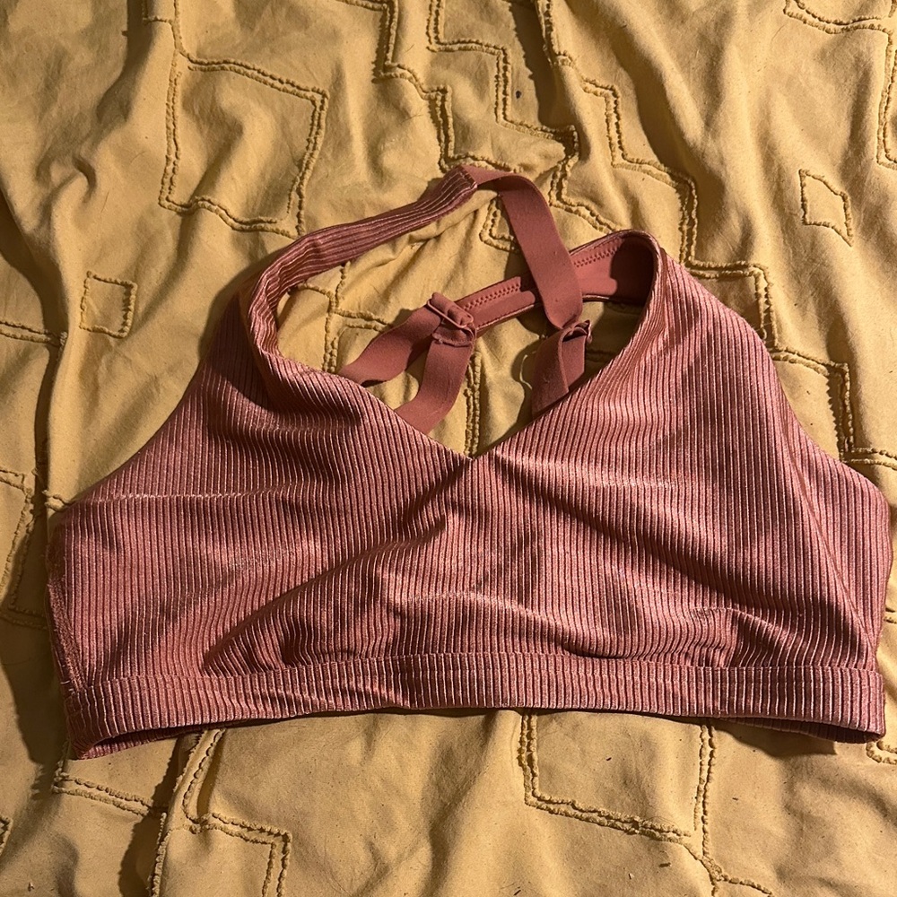 Aerie Offline Ribbed Halter Bralette